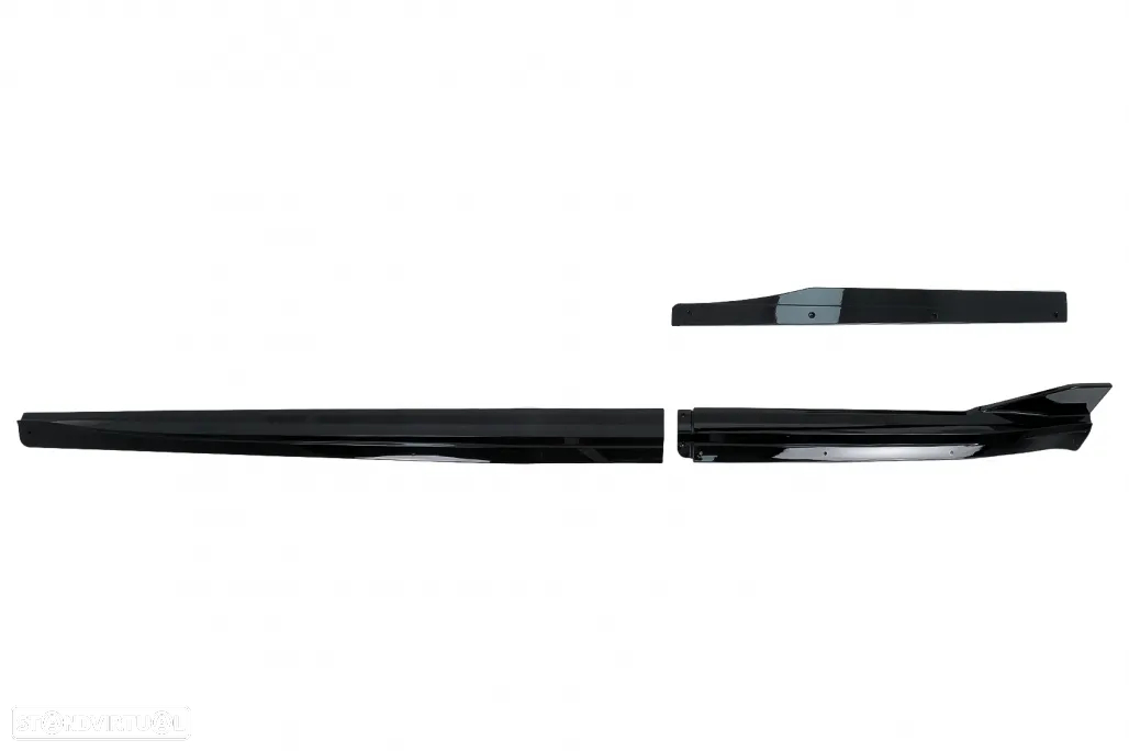 Conjunto Tesla Model 3 Spoiler, Aileron, Laminas e Difusor - 13