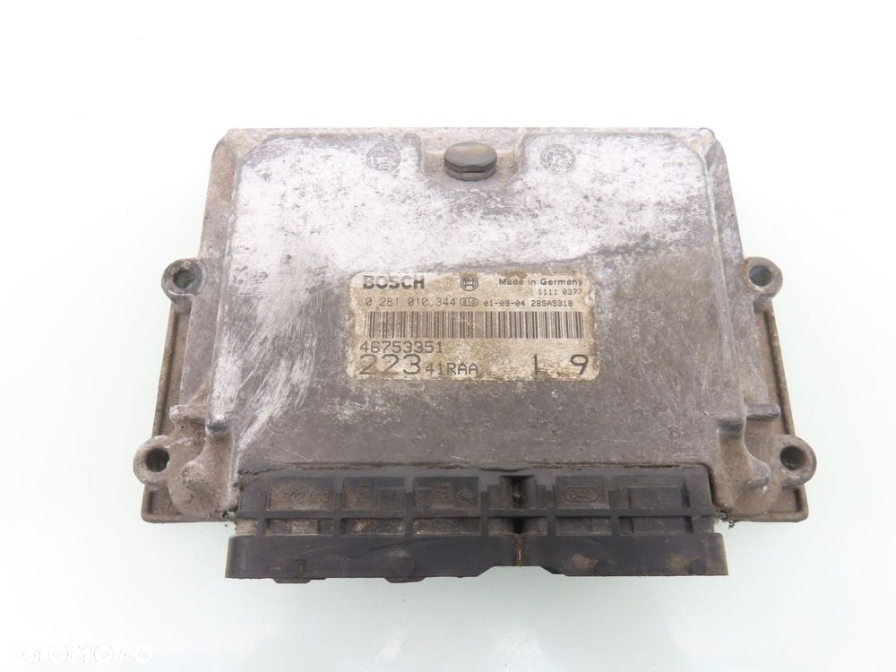 STEROWNIK FIAT DOBLO I 1.9 JTD 0281010344 46753351 - 1