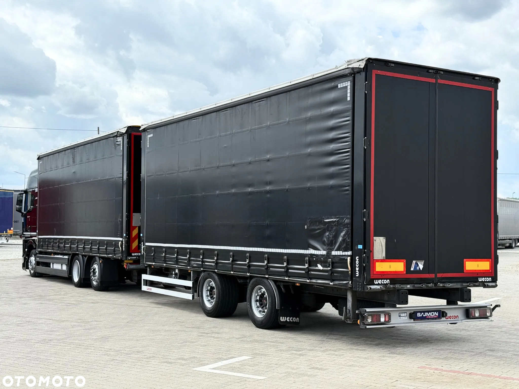 MAN TGX 26.470 / ZESTAW TANDEM 120M3 / PRZEJAZDOWY / 7,75 M + 7,75 M - 3