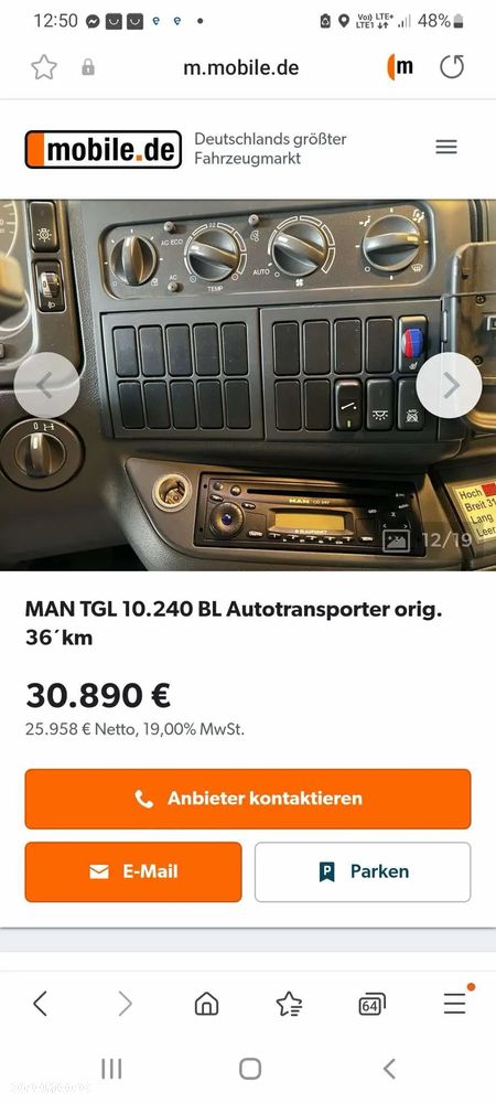 MAN TGL 12.240 4X2 BL - 21