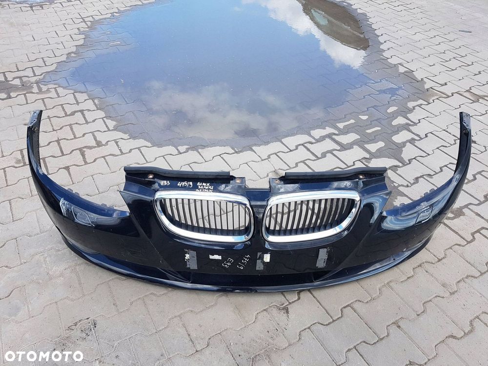BMW 3 E93 E92 06-09r ZDERZAK PRZEDNI PRZÓD 475 475/9 BLACK SAPPHIRE - 2