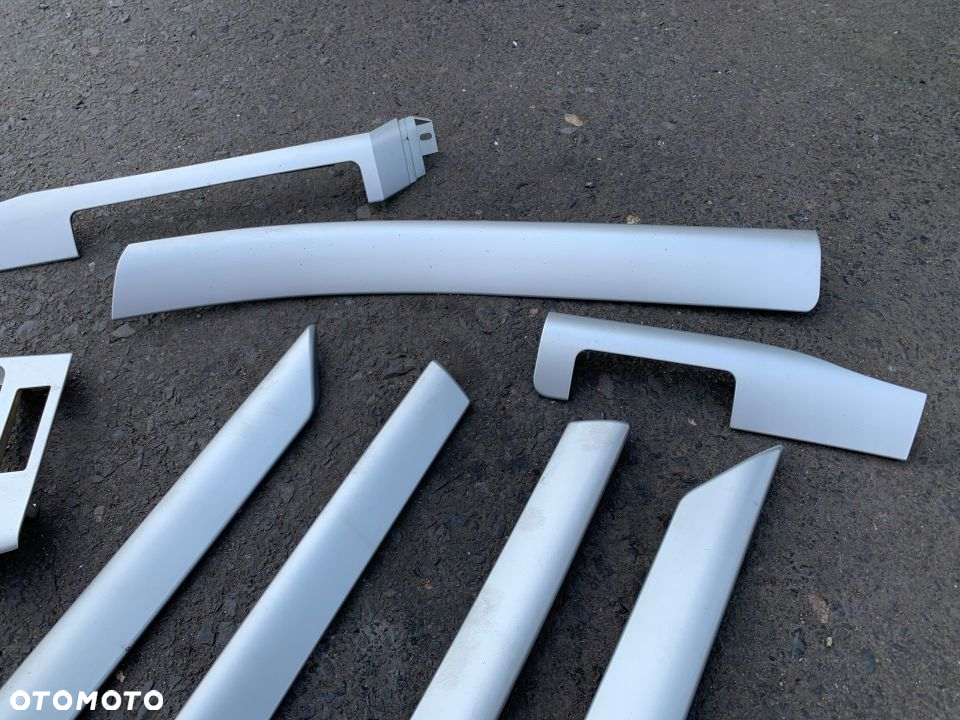 DEKORY LISTWY OZDOBNE WEWNĘTRZNE BMW E46 SREBRNE - 4