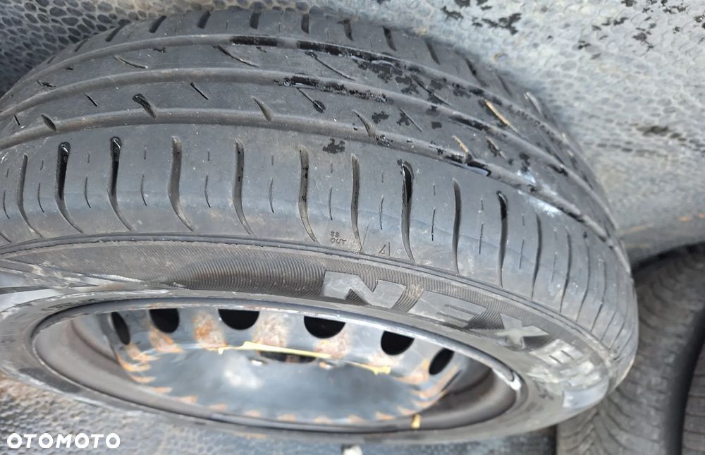 FELGI STALOWE 15 CALI ,OPONY 175/65R15- FIAT GRANDE PUNTO-4x98 /ET 43 - 17