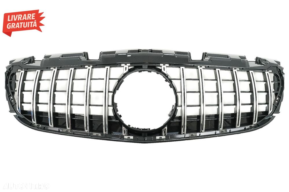 Grila Centrala Mercedes SLC-Class R172 Facelift (2016-2019) GT-R Panamericana Desi- livrare gratuita - 1