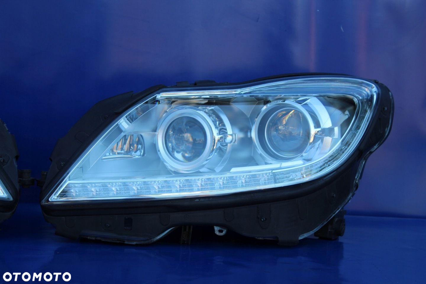 Reflektor lewy lampa lewa Led ILS OE Mercedes CL CL500 W216 C216 Lift Euro - 5