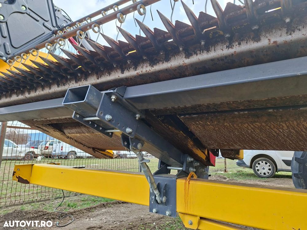New Holland 760CG 5,48M HEDER + CARUCIOR TRANSPORT GTSH R COCHET - 7