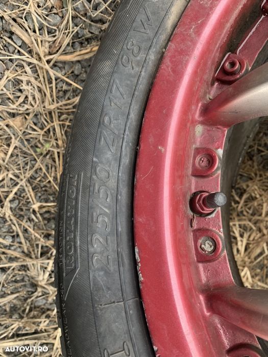 Jante 17â€ cu anvelope vara 225/50/17pt bmw - 3