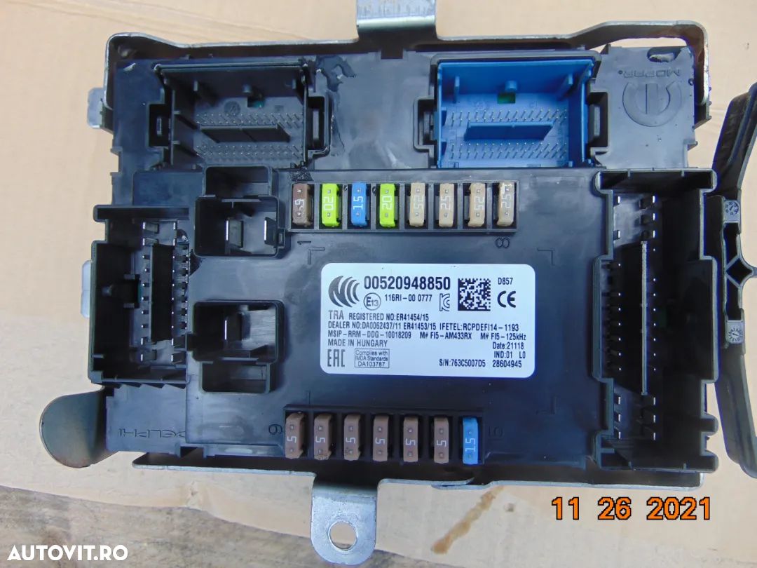 Modul electronic Fiat Tipo 2017-prezent modul bsi dezmembrez fiat tipo 1.4 benzina - 1