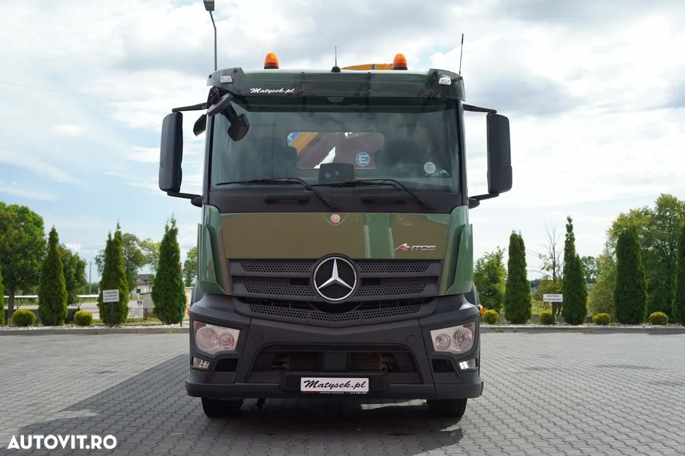Mercedes-Benz ANTOS 2540 / 6x2 / 6.4 M LIVRARE / MACARA EFFER 265 / MAX. CAPACITATE DE RIDICARE 7.475 KG / TELECOMANDĂ / PUNȚ DE DIRECȚIE - RIDICARE / EURO 6 - 17