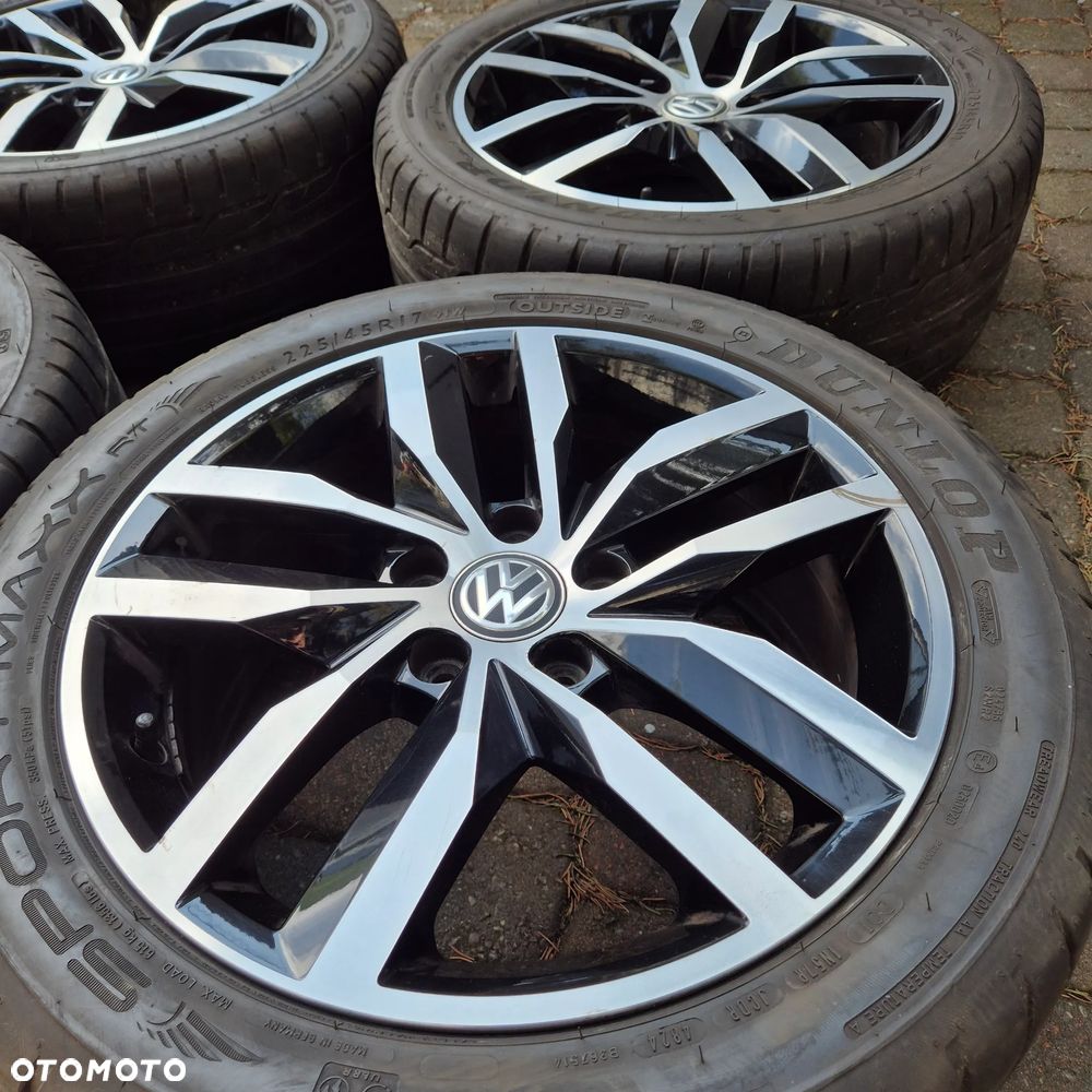 LATO KOŁA VW PASSAT GOLF TOURAN CADDY LEON OCTAVIA A3 225/45 R17 OPONY 2024r - 6