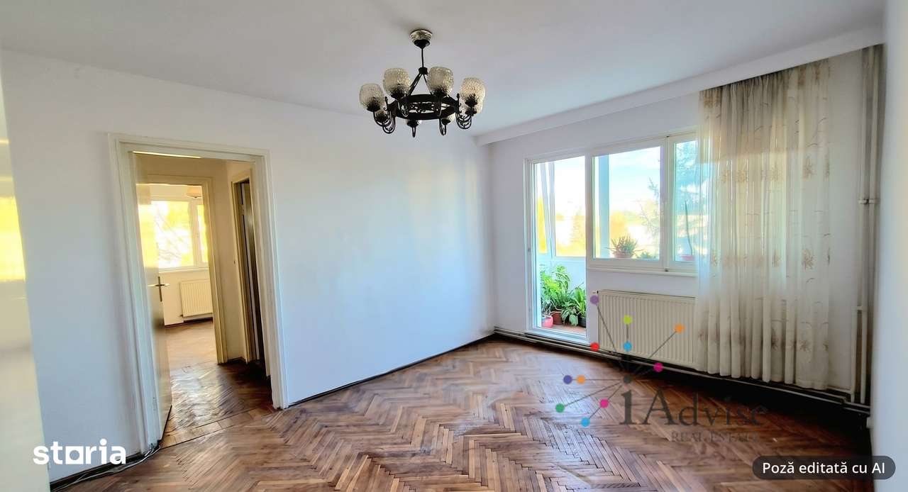 Apartament 3 camere | 67 mp | Etaj 3/4 | 2 balcoane | Centrală nouă — fotografia 1