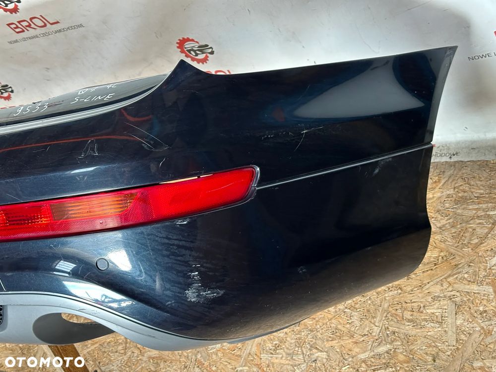 ZDERZAK TYLNY AUDI Q7 4L S-LINE LIFT 09-15  PDC - 5