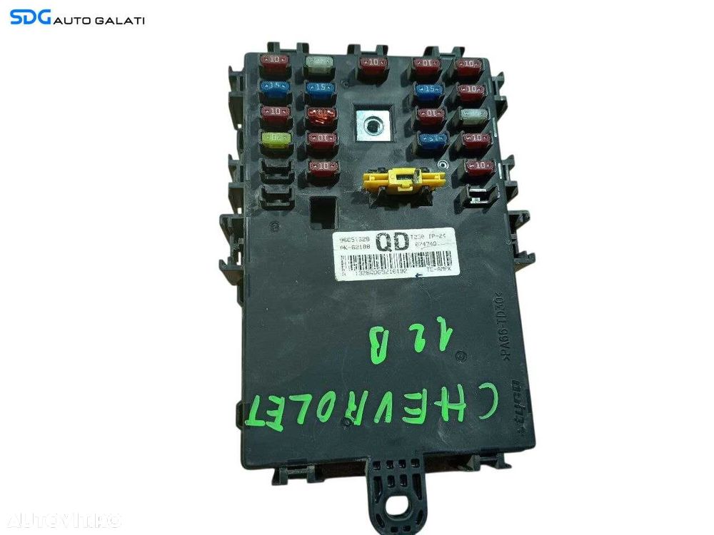 Kit Pornire ECU Calculator Motor Tablou Panou Sigurante Ceas Ceasuri Bord Cititor Chei Cheie CIP Imobilizator Chevrolet Aveo 1.2 Benzina 2003 - 2011 Cod 96435559 96652430 96651328 [LS0137] [LS0138] - 5