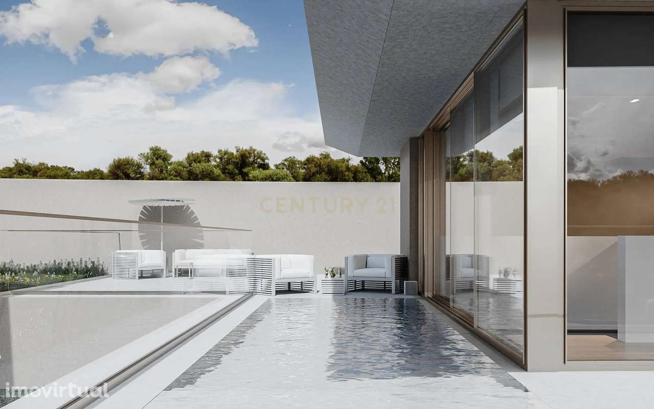 Luxuosa Moradia em Condomínio com Extraordinária Vista Mar em Cascais - Grande imagem: 5/17