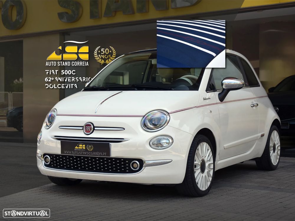 Fiat 500C 1.0 Hybrid Dolcevita 62º Aniversário - 1