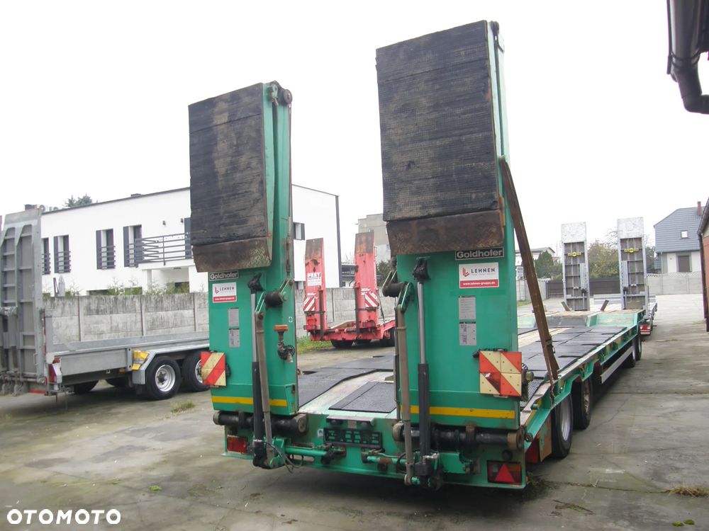 Goldhofer TU4 2010 długa 4 osiowa przyczepa niskopodwoziowa z Niemiec - 14