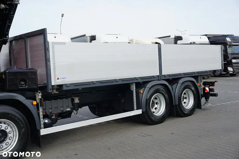 MAN TGS / 35.470 / E 6 / SKRZYNIOWY + HDS / FASSI F 545 / ŁAD. 13 105 KG / PILOT - 26