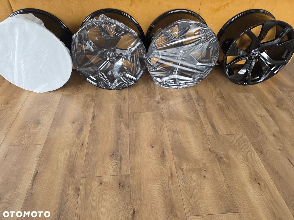 Felgi Audi 22 5x112 10J ET21 Q7 Q8 SQ7 SQ8 A8 A7 22 cale czarne - 2