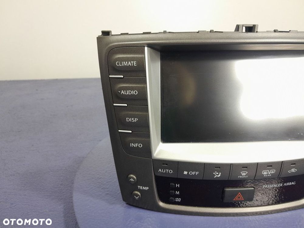 LEXUS IS II XE20 RADIO NAWIGACJA PRZEŁĄCZNIK KLIMATYZACJI 86111-53050 - 3