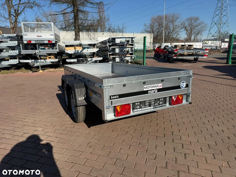 Martz Przyczepa Martz Basic 264/2 264x126x32cm 2 oś dwuosiowa Kraków MOTOMUS - 3