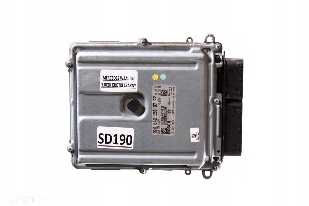 KOMPUTER SILNIKA MERCEDES S320 W221 3.0 CDI 07r - 1