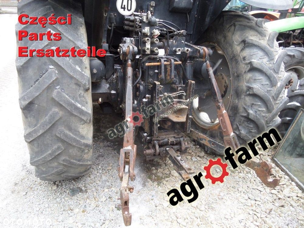 Case MX 170 części, skrzynia biegów, silnik, oś - 4