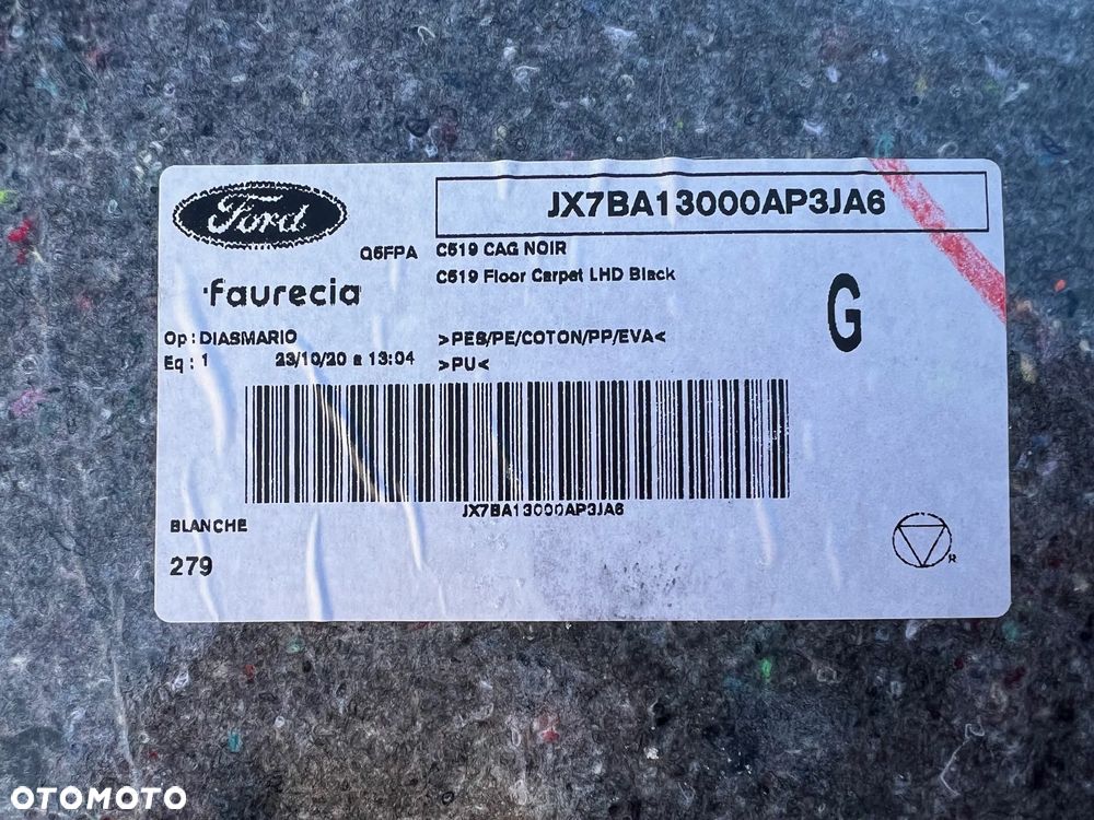 DYWAN WYKŁADZINA WNĘTRZA FORD FOCUS MK4 KOMBI - 8