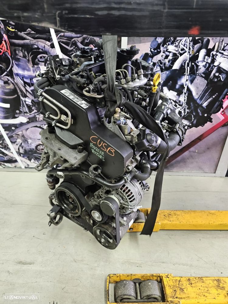 Motor Volkswagen Polo 1.4 TDI 2014, ref CUS - 4