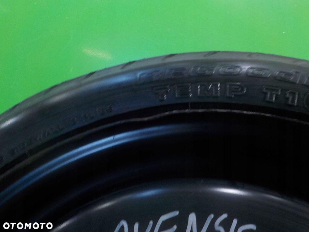 TOYOTA AVENSIS T25 kolo dojazdowe 125/70/17 5x100 - 3