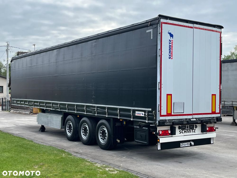 Schmitz Cargobull SCB / 2022 / FIRANKA/ NOWE OPONY / NOWE KLOCKI/ OS PODNOSZONA / KOSZ PALETOWY / CERTYFIKAT XL / ZADBANA - 4