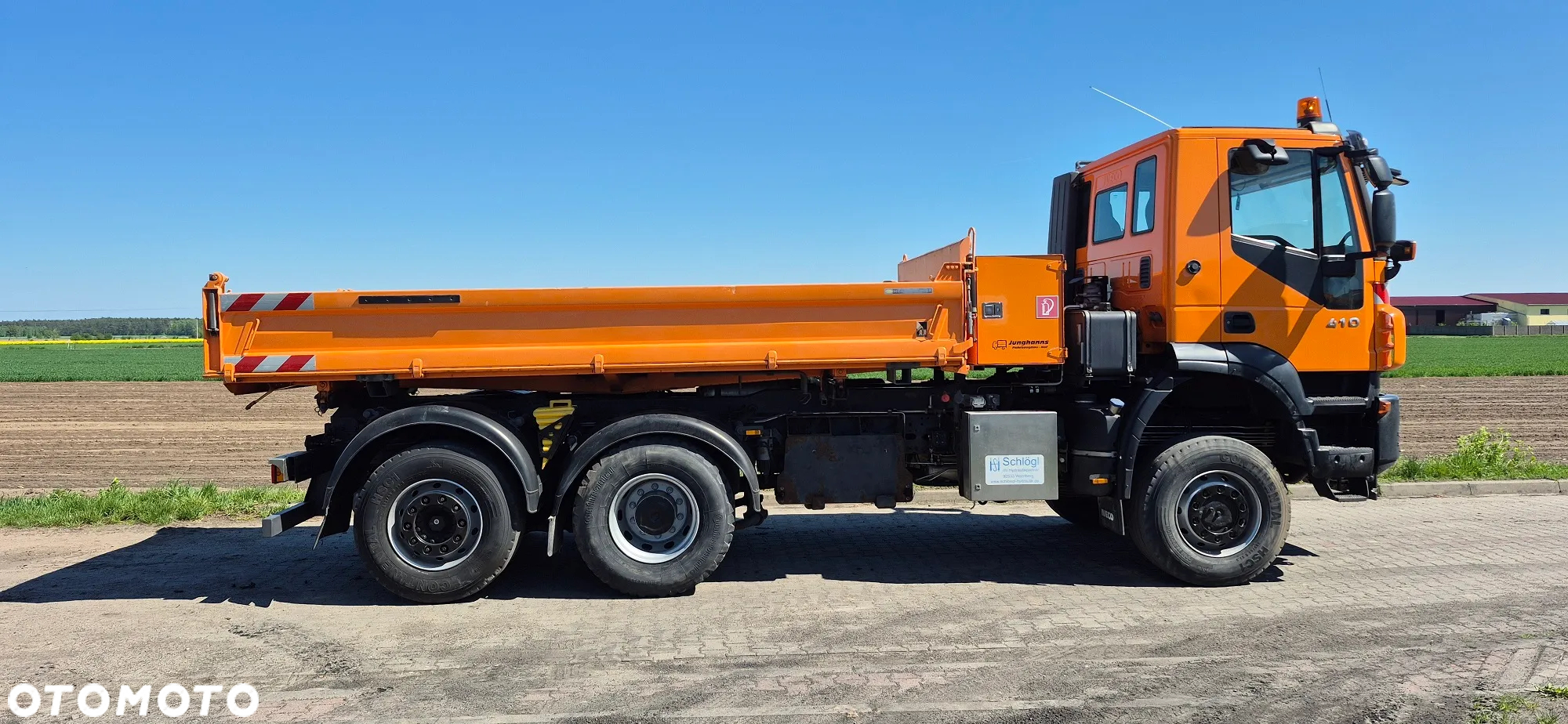 Iveco TRAKKER 410  6x4 na przednie koła blokada mostów - 3