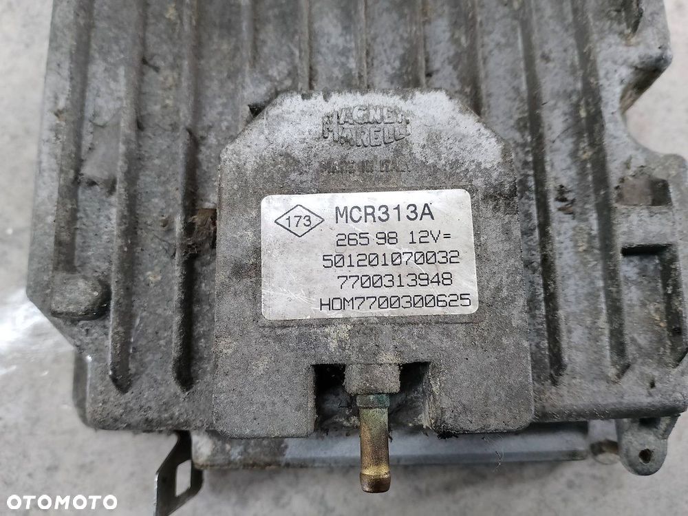 KOMPUTER, STEROWNIK RENAULT MASTER II 7700313948 MCR313A  MAGNETI MARELLI - 3