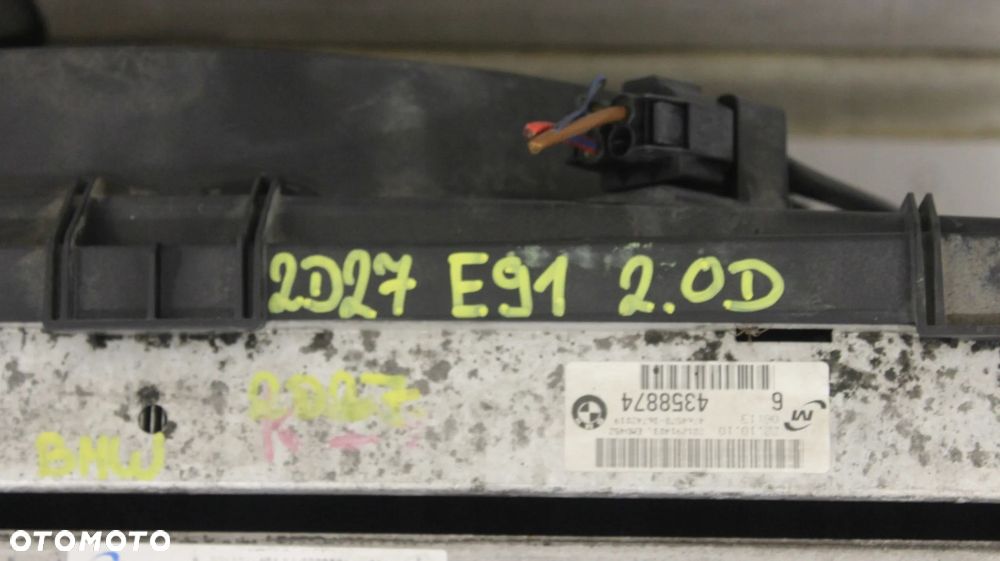 KOMPLET CHŁODNIC BMW 3 E90 E91 LIFT LCI 2.0 D - 9