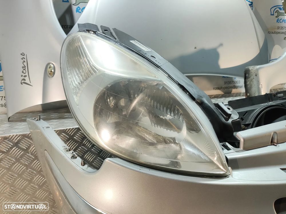 FRENTE COMPLETA CITROEN XSARA PICASSO N68 CAPOT PARACHOQUES GUARDA-LAMAS OTICAS RADIADOR VENTILADOR FRENTE FIBRA REFORÇO - 5