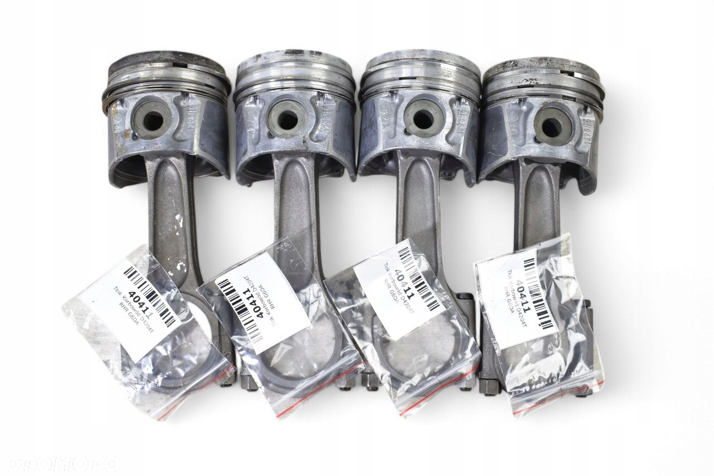 Tłok Korbowód VOLVO FORD PEUGEOT CITROEN 2.0d TDCI HDI D4204T RHR G6DA - 6