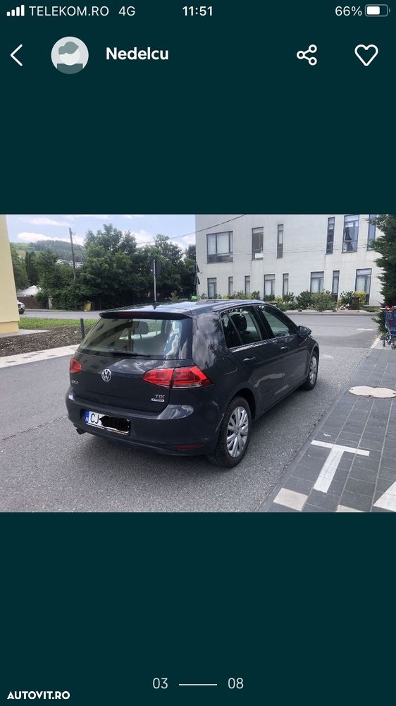 Volkswagen Golf 1.6 TDI DSG BMT Comfortline - 5