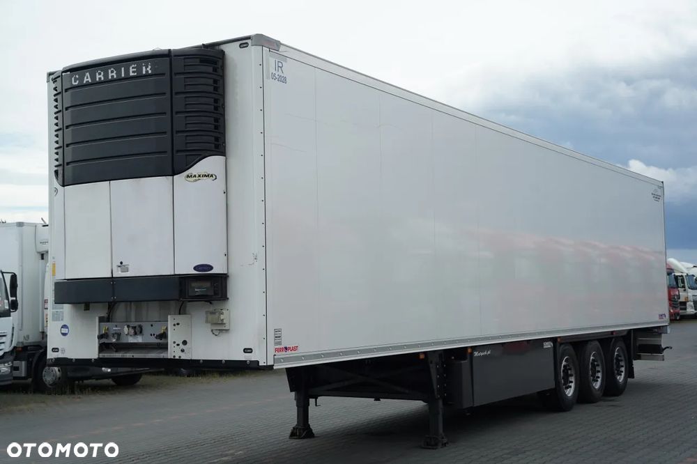 Schmitz Cargobull / CHŁODNIA / CARRIER MAXIMA 1300 / OS PODNOSZONA / KOSZ NA PALETY - 3