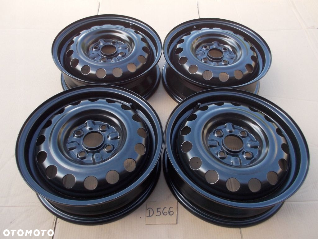 4x Felgi 14 Citroen C1 Toyota Aygo Peugeot 107 4,5j 4x100 ET39 - 3