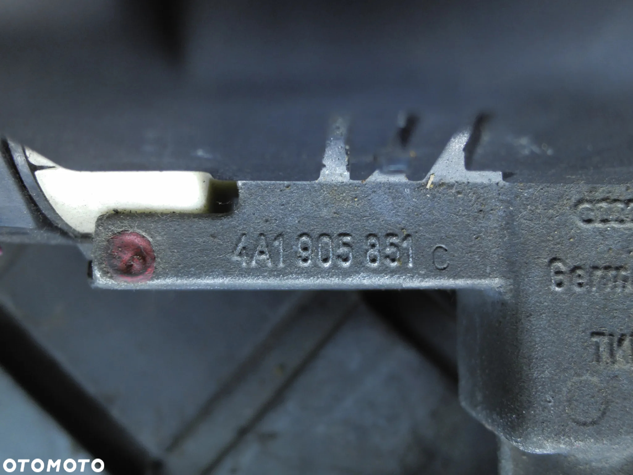 4A1905855C CYLINDEREK STACYJKI Z KLUCZEM ORYGINAŁ AUDI 100 AUTOMAT - 3