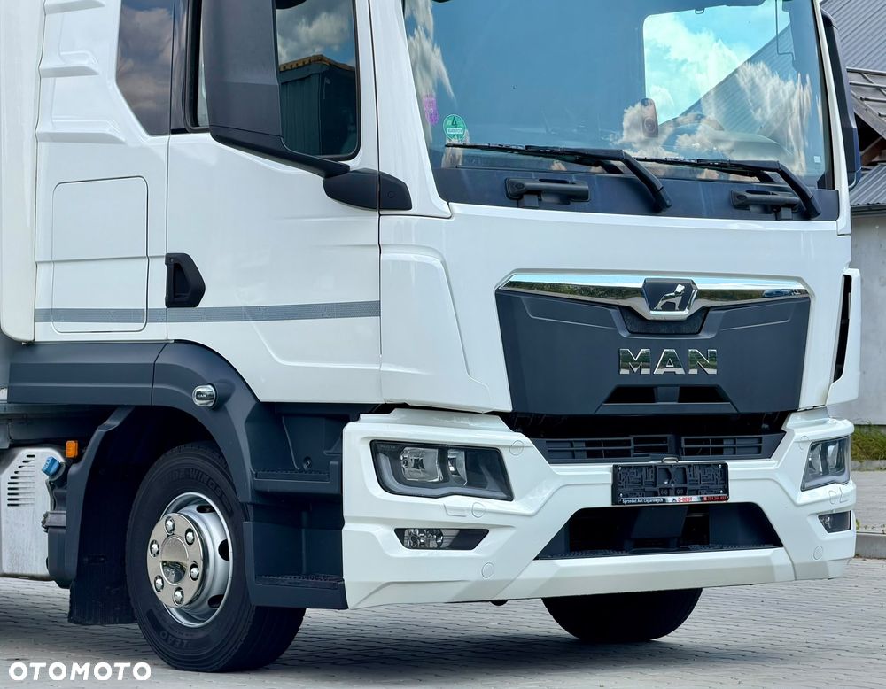 MAN TGL 12.250 / FIRANKA / 18 EUROPALET / AUTOMAT / SYPIALKA / DWA ŁÓŻKA / 2021 ROK / SPROWADZONY - 10