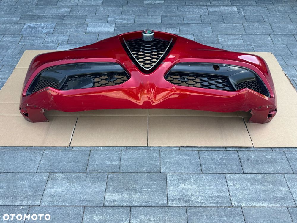 zderzak przód alfa romeo stelvio lift pdc oryginał ładny stan - 10