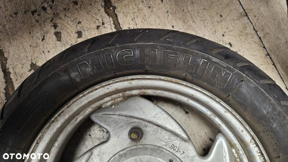 Felga koło 10x2.15 Sym Mio opona Michelin 90/90-10 - 13