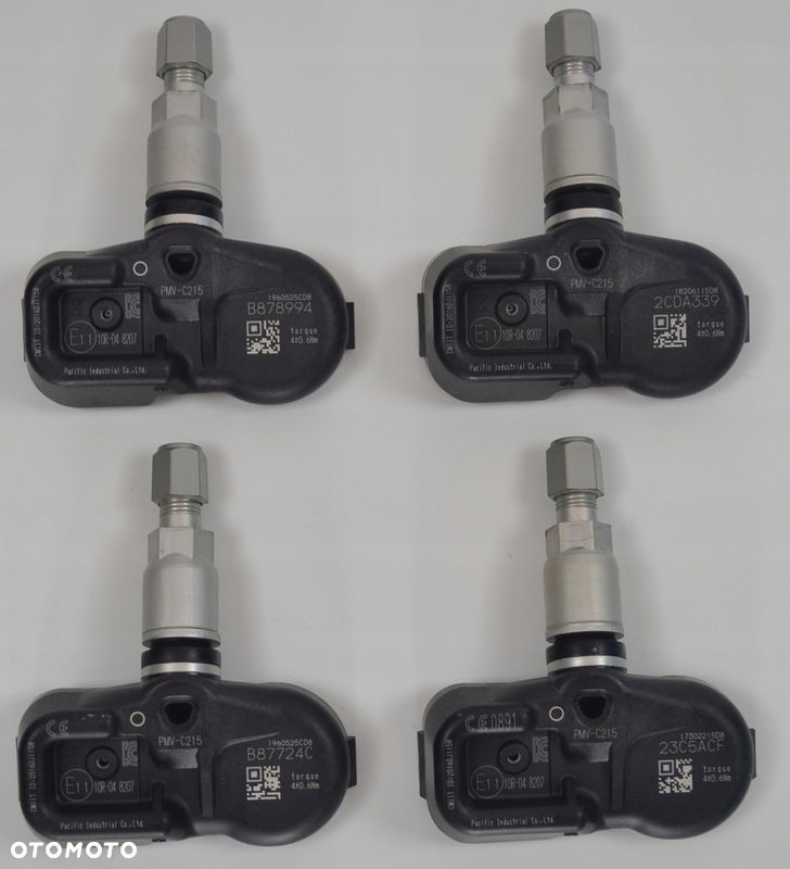 CZUJNIKI CIŚNIENIA TPMS TOYOTA LEXUS OEM DEMO x4szt. DEMO C-194 - 2