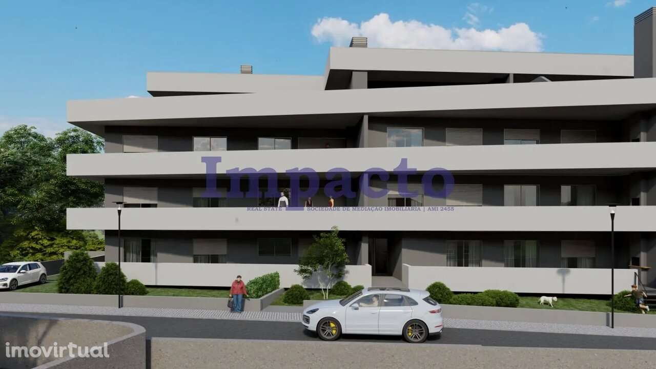 Apartamento T2 novo em Loureiro, Oliveira de Azeméis - Grande imagem: 3/11