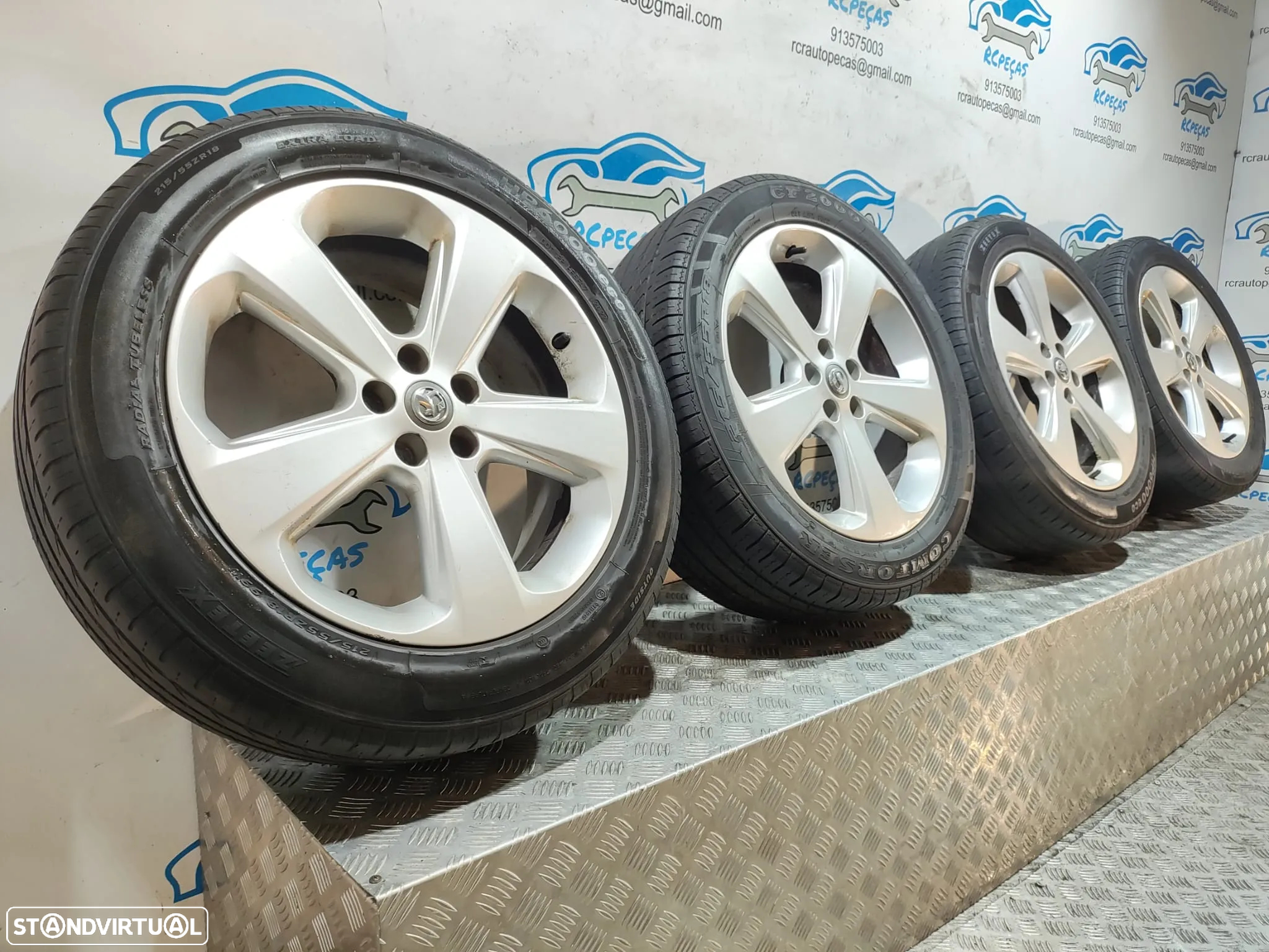 Jantes 18 Polegadas Originais Opel - 5x105 - 95181597 - Mokka Crossland Grandland - 3