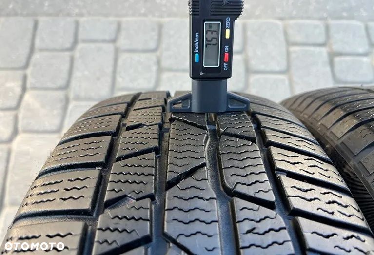 CZTERY ZIMOWE OPONY CONTINENTAL 205/50 R17 93H  7,5 MM BIEŻNIKA ZIMA - 3