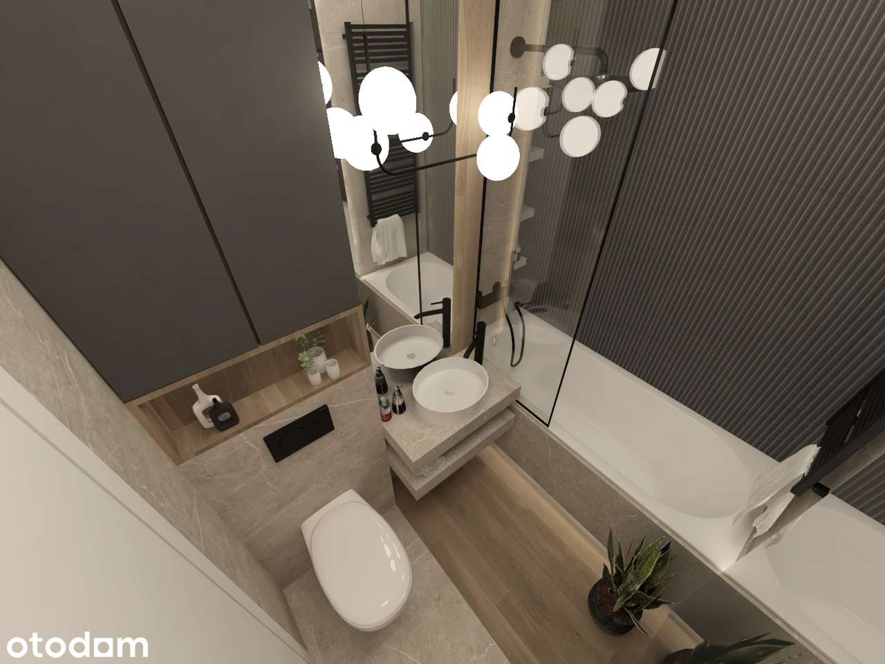 Do wynajęcia piękny nowy apartament z wanną
