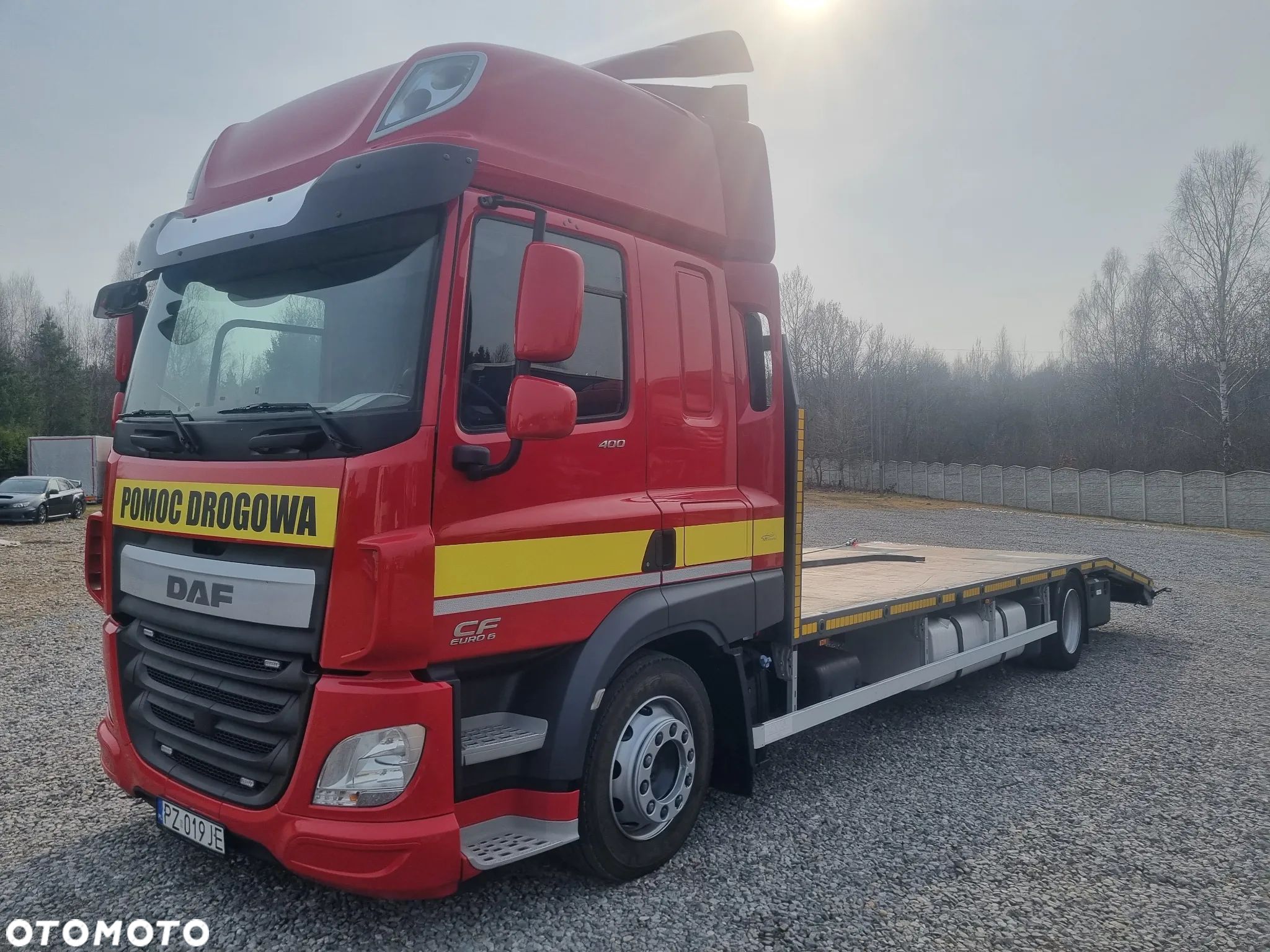 DAF CF 400 / ACC / EURO 6 / POMOC DROGOWA / AUTOLAWETA / WYSUW HYDRAULICZNY - 1
