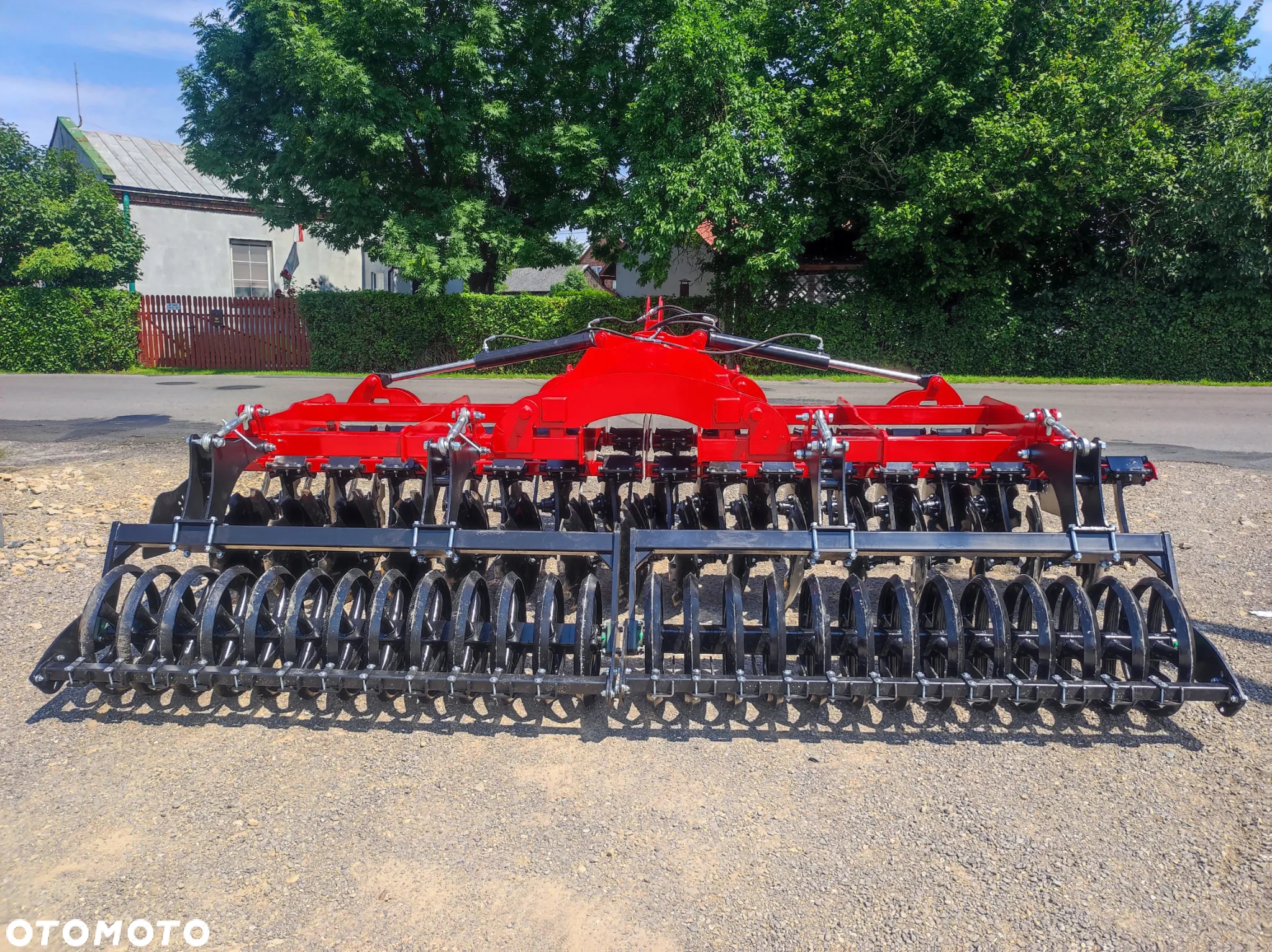 OKAZJA Brona talerzowa 4m HYDRAULICZNA talerzówka WOJ-TECH od ręki - 6