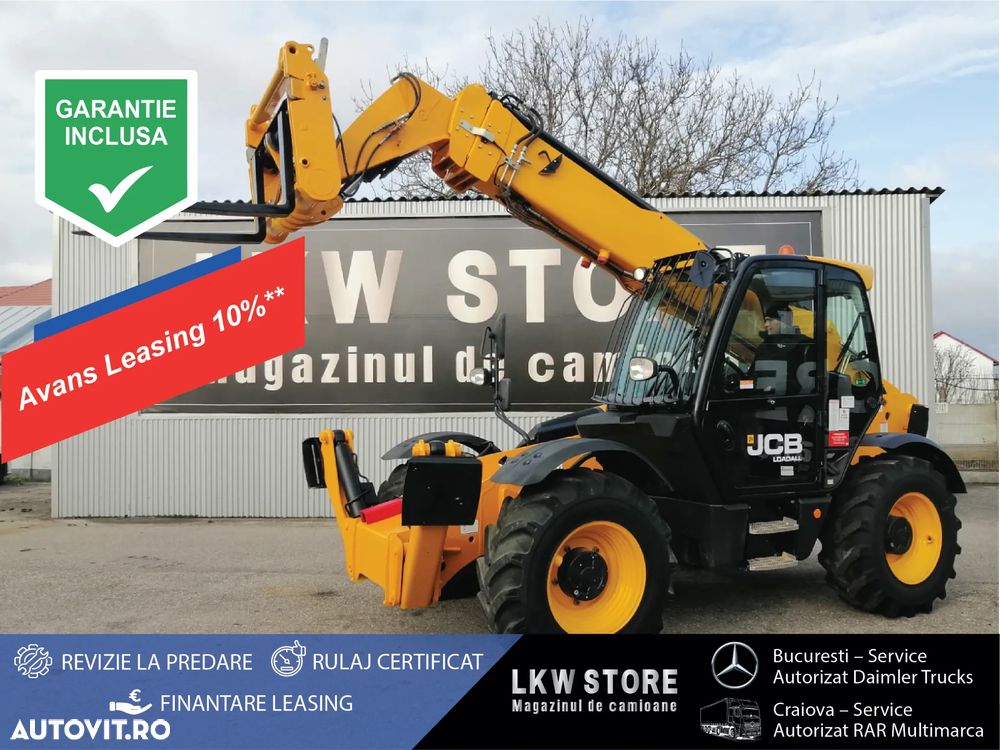 JCB 535-125 Incarcator Telescopic/Teleskoplader, 4x4x4, Top !!! - 2